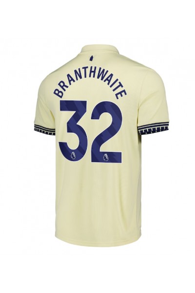 Everton Jarrad Branthwaite #32 Jalkapallovaatteet Vieraspaita 2025-26 Lyhythihainen Everton Jarrad Branthwaite #32 Jalkapallovaatteet Vieraspaita 2025-26 Lyhythihainen